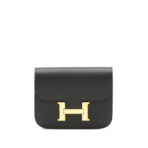 hermes wallet h-537|HERMES Epsom Constance Slim Wallet Black .